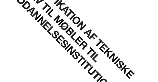 Guide – tekniske krav til møbler til uddannelsesinstitutioner